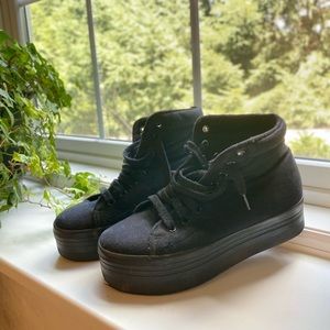 Crown Vintage Platform Lace-up Sneakers